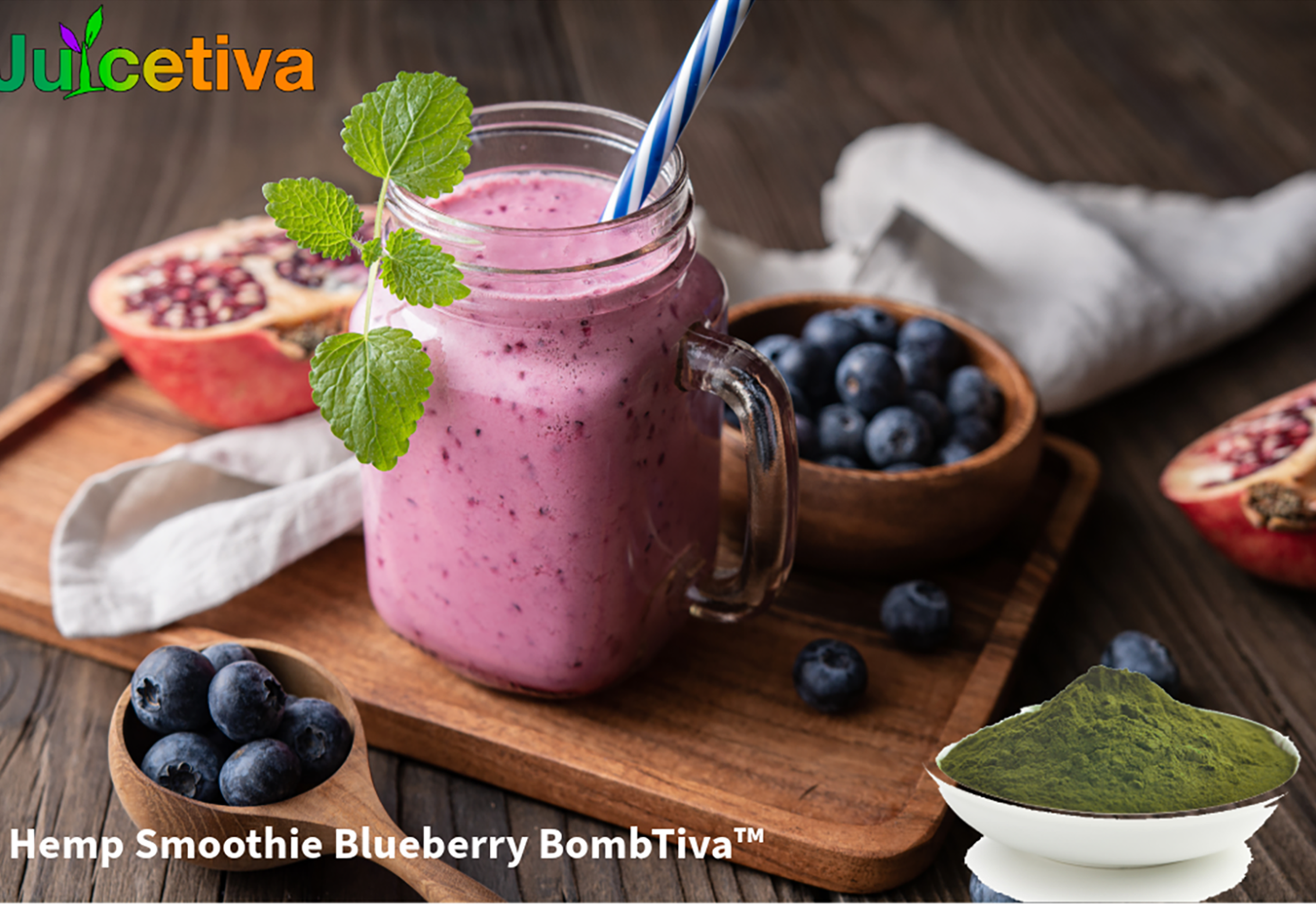 Juicetiva Hemp Juice — PMS & Menopause Support