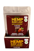 Wholesale Hemp Leaf Juice mixed with CACAO Powder 12 /30 day Bags