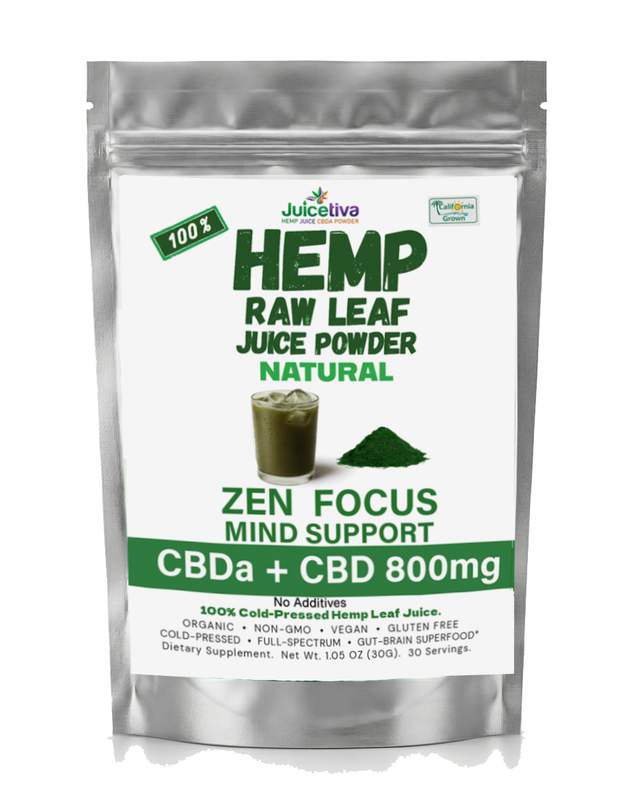 100% Natural Cold Pressed  Hemp Leaf Juice Powder – Juicetiva's Best Seller