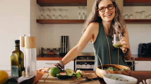 Hemp Leaf Juice for PMS and Menopause