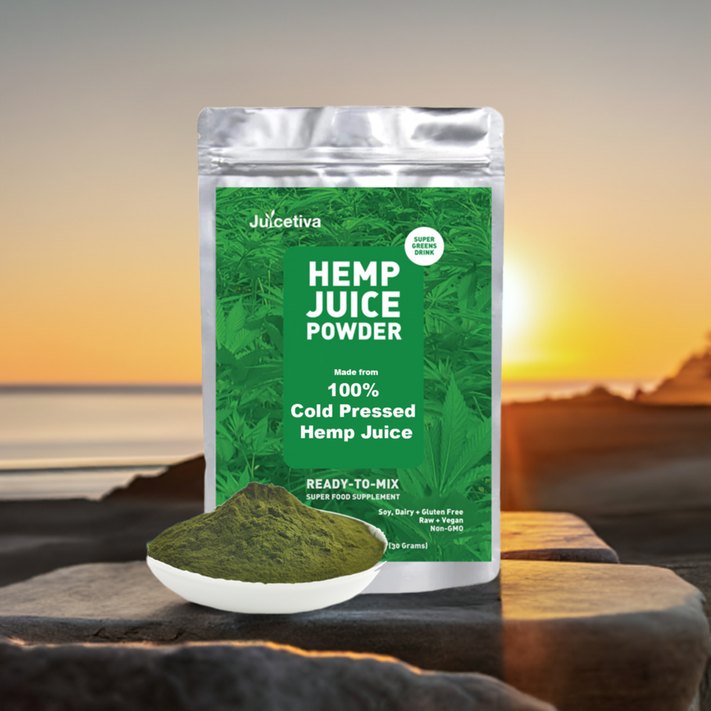 Case Pack: 12 Hemp Juice Natural 30 Day Packs