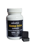 JuiceTiva Hemp Juice Gummies CBDa +CBD / Natural 30 ct