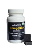 JuiceTiva Hemp Juice Gummies CBDa +CBD / Natural 30 ct